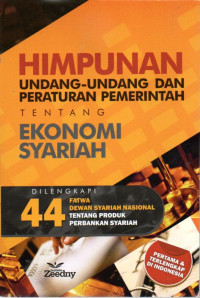 Image of Himpunan Undang-undang dan Peraturan Pemerintah tentang Ekonomi Syariah