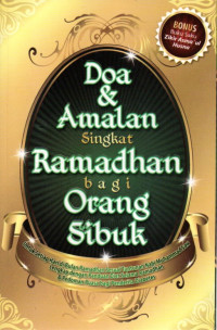 Image of Doa & Amalan Singkat Ramadhan bagi Orang Sibuk